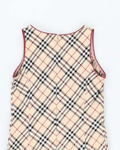 Vintage Burberry Blue Label Nova Check Dress - S