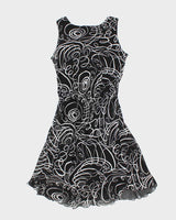 Vintage 90s 00s Jmichaels Swirl Pattern  Dress - M