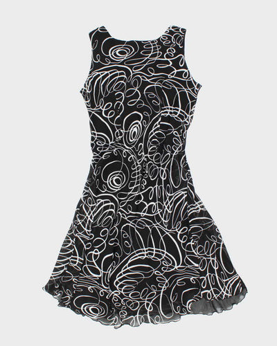 Vintage 90s 00s Jmichaels Swirl Pattern  Dress - M