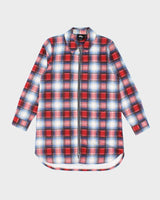 Vintage Stussy Flannel Zip-up Dress - M
