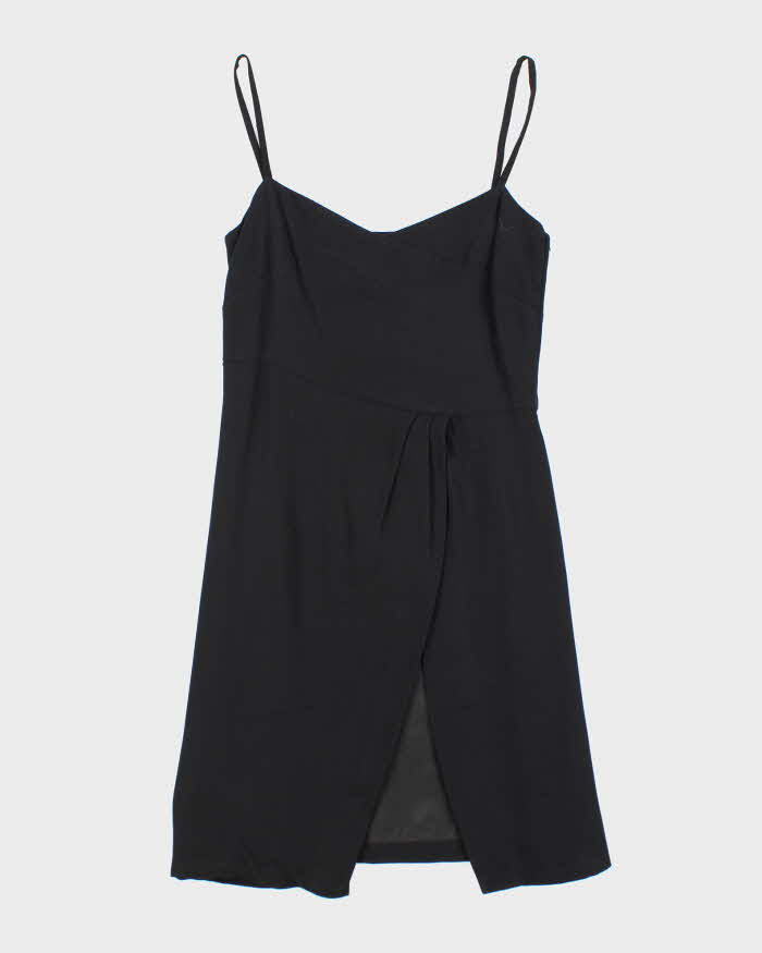 Vintage 80s Giorgio Armani High Slit Dress - S