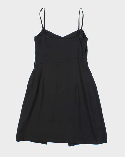 Vintage 80s Giorgio Armani High Slit Dress - S