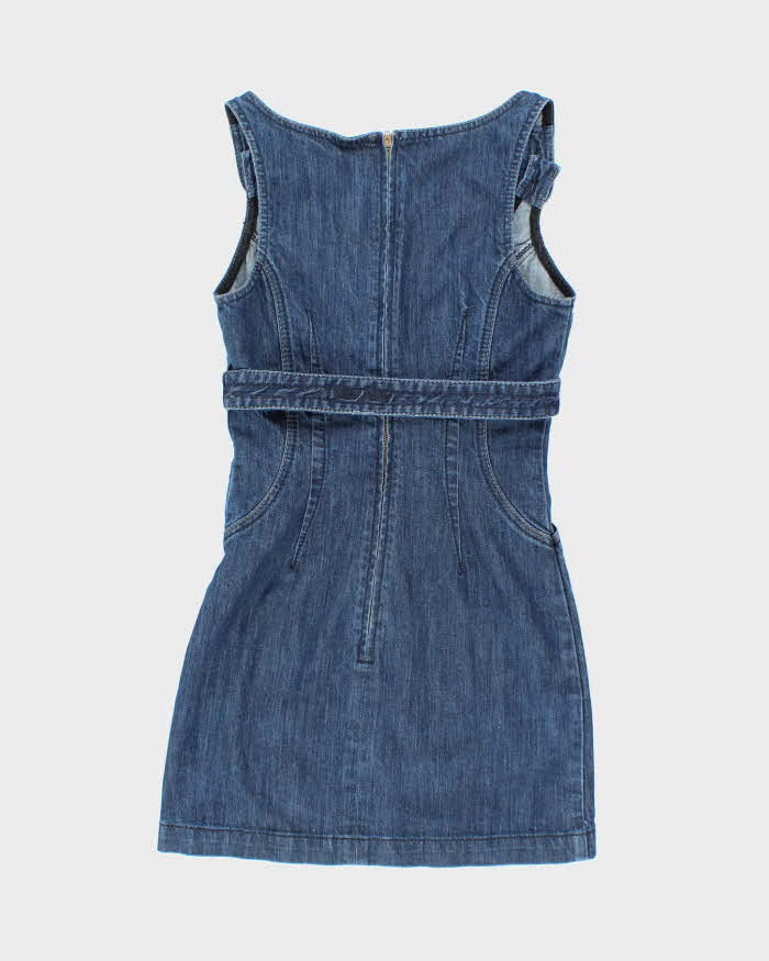 Vintage Y2k 00s Guess Denim Mini Dress - XS