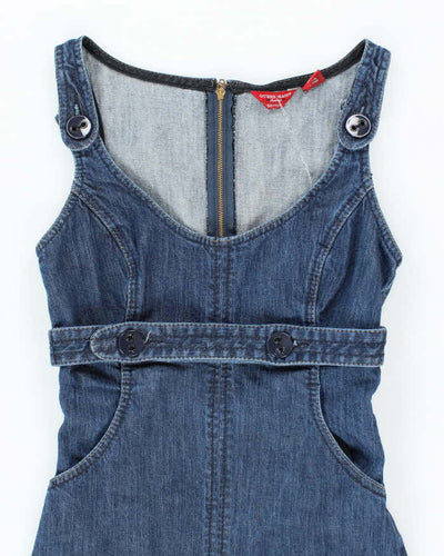 Vintage Y2k 00s Guess Denim Mini Dress - XS