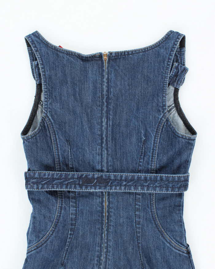 Vintage Y2k 00s Guess Denim Mini Dress - XS