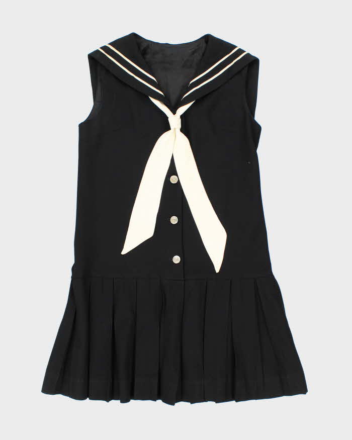 Vintage 60s Joseph Ribkoff Sailor Dress - M
