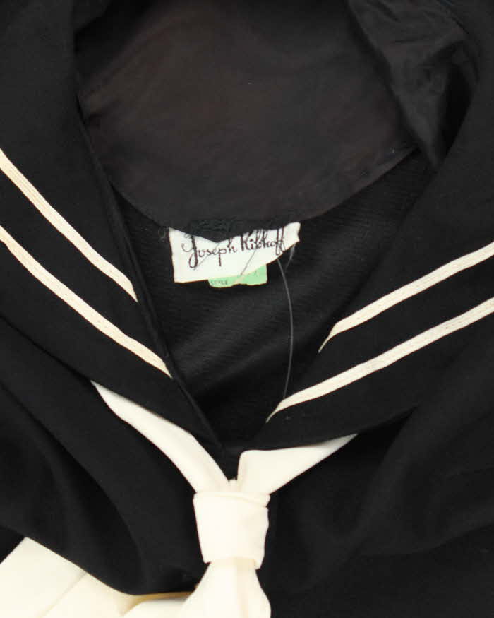 Vintage 60s Joseph Ribkoff Sailor Dress - M