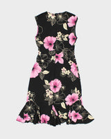 Vintage Y2k 00s Capacino Floral Dress - S