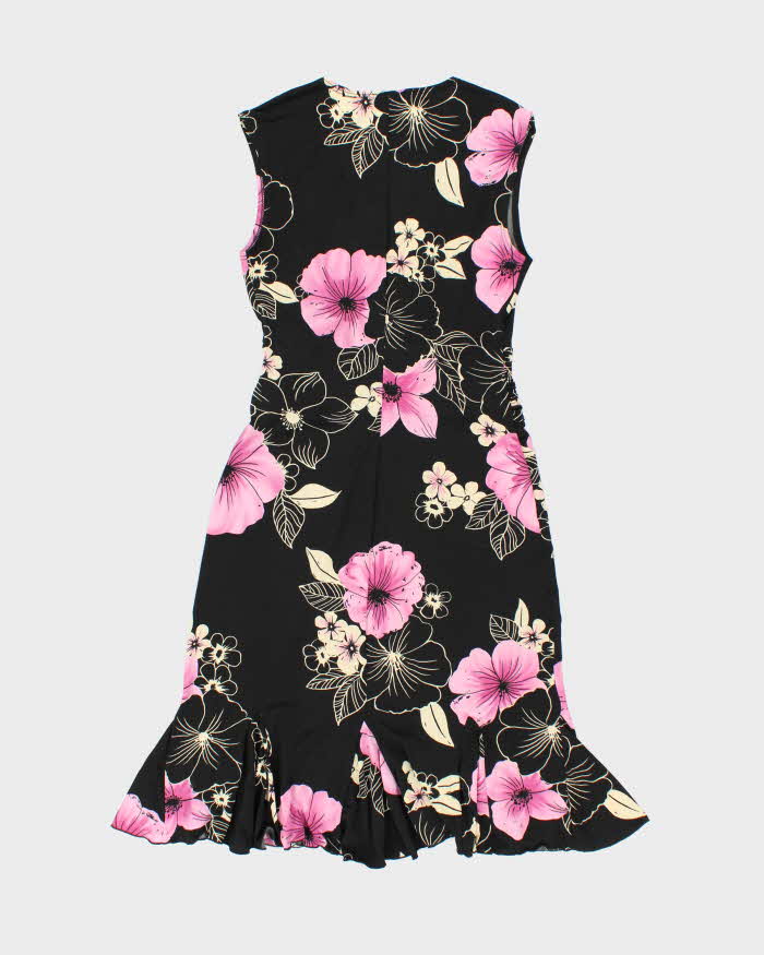 Vintage Y2k 00s Capacino Floral Dress - S