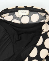 Vintage Y2k 00s Laura Polka Dot Halter Dress - M