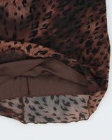 Vintage 90s 00s Mantique Animal Print Dress - S