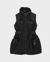 Vintage Y2k 00s Slinky Cargo Style Dress - M