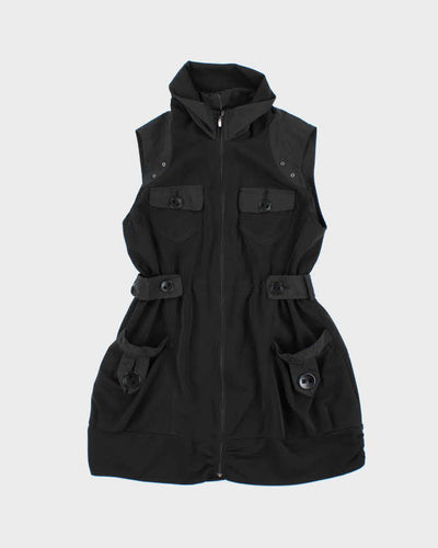 Vintage Y2k 00s Slinky Cargo Style Dress - M
