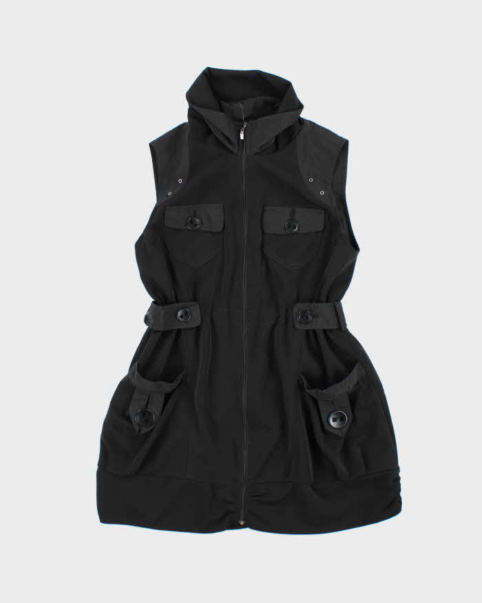 Vintage Y2k 00s Slinky Cargo Style Dress - M