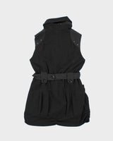 Vintage Y2k 00s Slinky Cargo Style Dress - M
