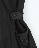 Vintage Y2k 00s Slinky Cargo Style Dress - M