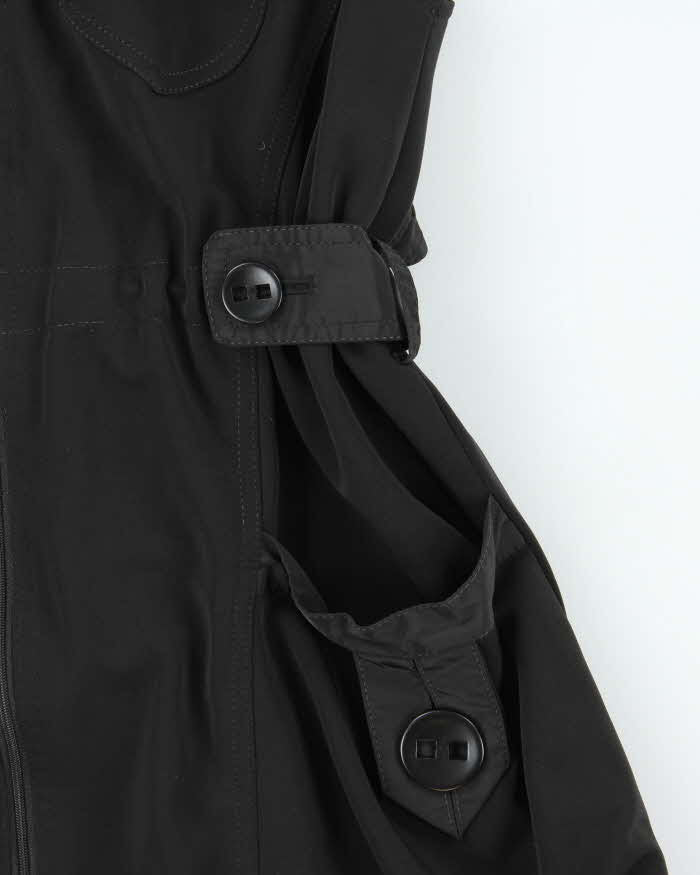 Vintage Y2k 00s Slinky Cargo Style Dress - M