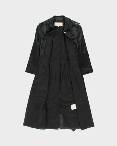 Vintage Burberry Button-up Satin Dress - XS