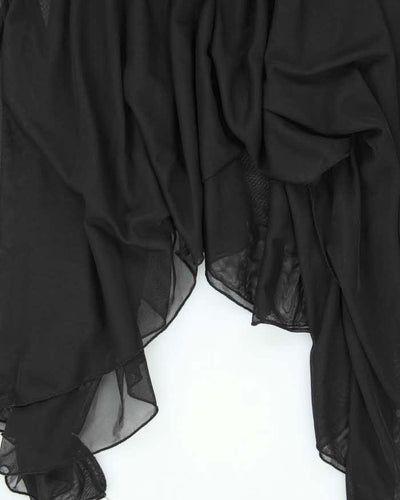 Vintage 90s 00s Jeni-Mo One Shoulder Mermaid Hem Dress - XS