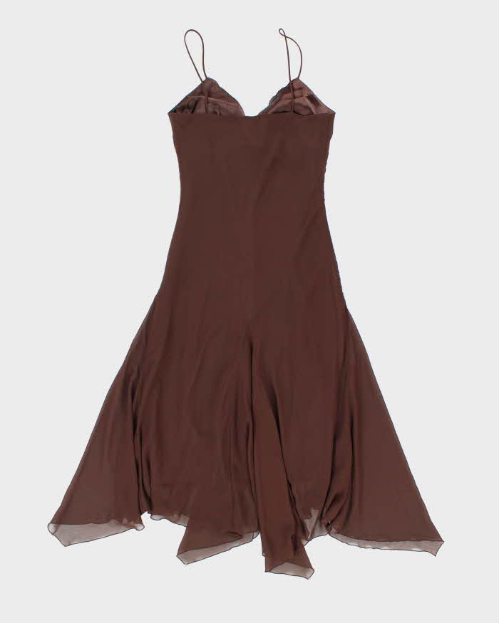 Vintage 90s Maria Bonita Beaded Dress - S