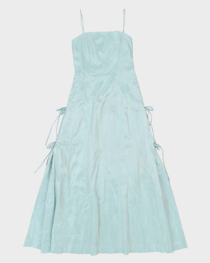 Vintage 90s Vera Wang Lace-up Dress - XS