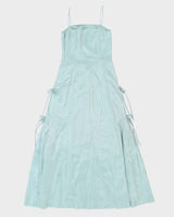 Vintage 90s Vera Wang Lace-up Dress - XS