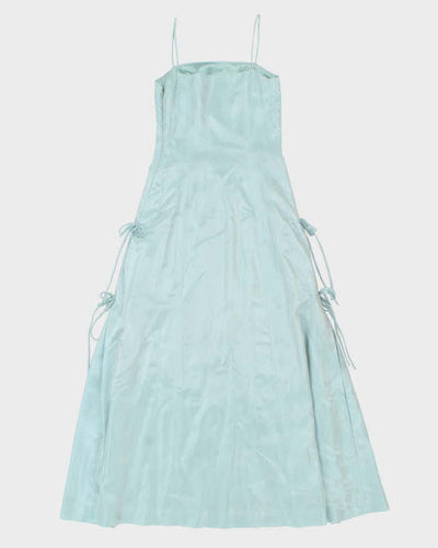 Vintage 90s Vera Wang Lace-up Dress - XS