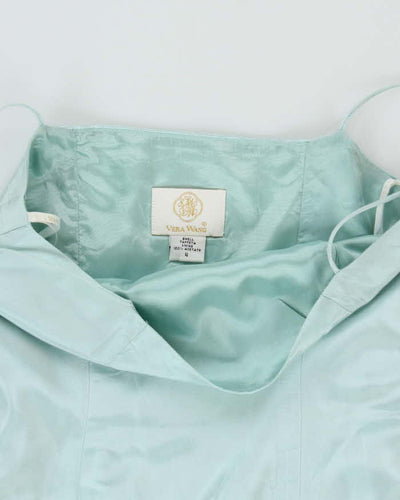 Vintage 90s Vera Wang Lace-up Dress - XS