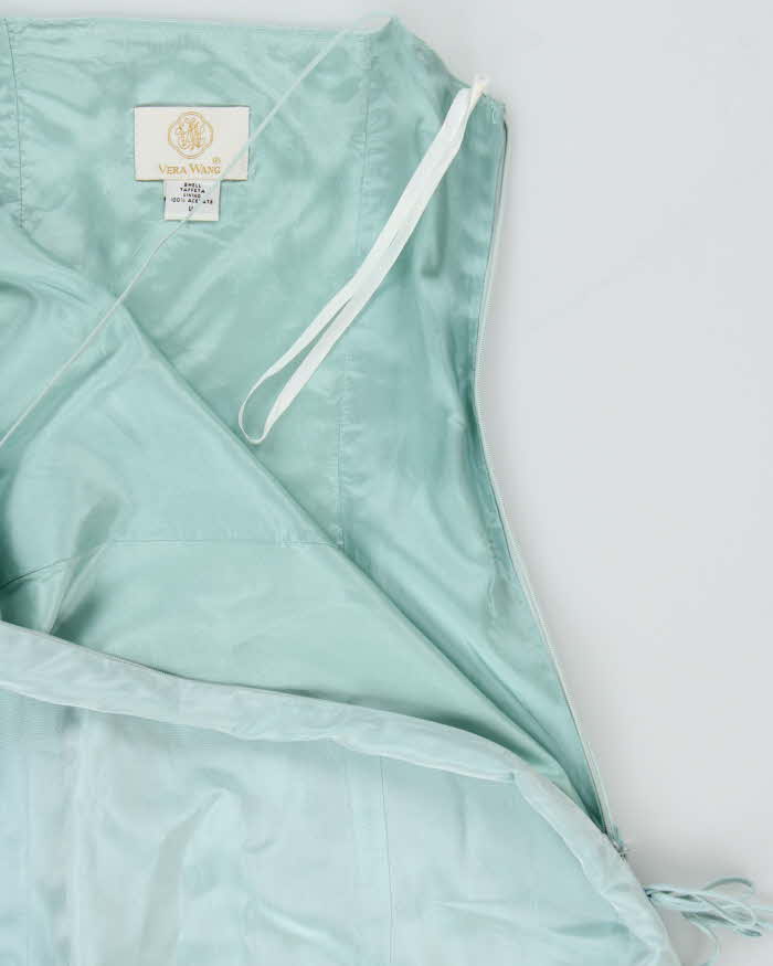 Vintage 90s Vera Wang Lace-up Dress - XS