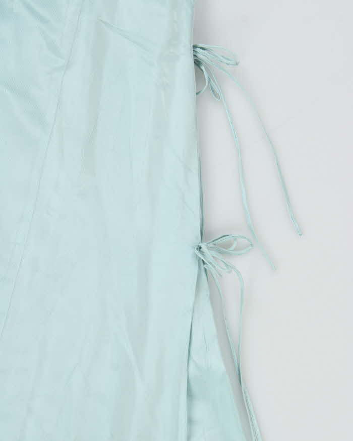 Vintage 90s Vera Wang Lace-up Dress - XS