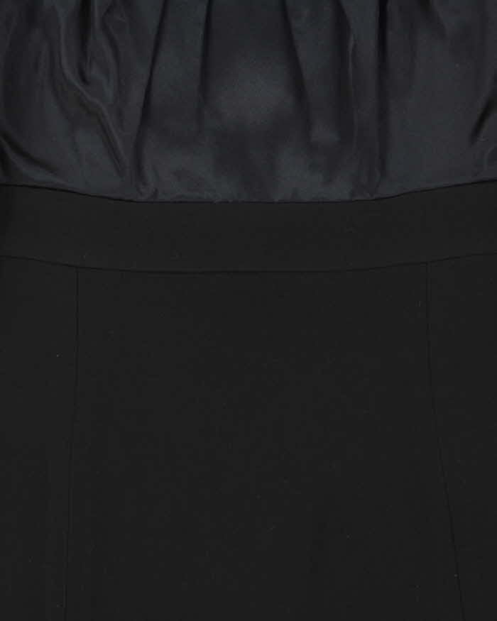 Vintage 1990s Women's Lauren Ralph Lauren Silk Detailed Knee Length Dress - S