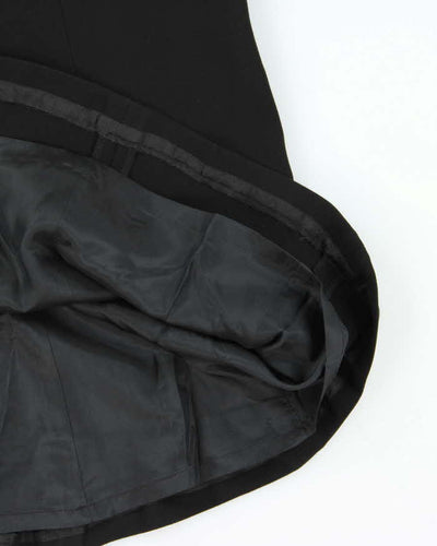 Vintage 1990s Women's Lauren Ralph Lauren Silk Detailed Knee Length Dress - S