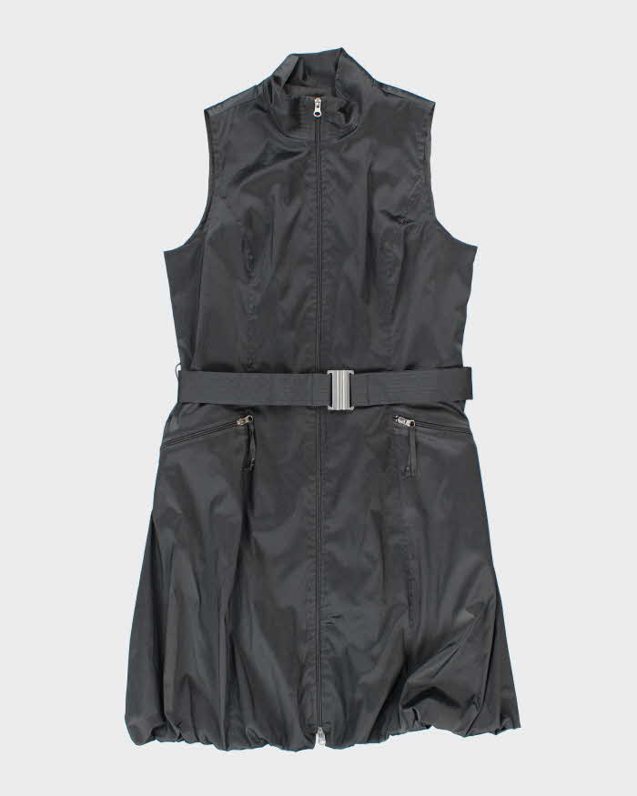 Vintage Y2k 00s Joseph Ribkoff Bubble Cargo Dress - L