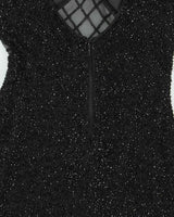 Vintage 90s Scala Beaded Mini Dress - XS