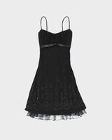 Vintage Y2k 00s Ruby Rox Beaded Dress - M