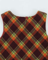 Vintage 00s International Wool Blend Mini Dress - M