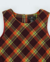 Vintage 00s International Wool Blend Mini Dress - M
