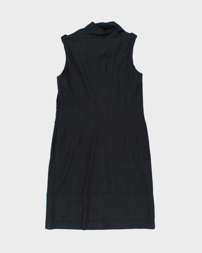 Vintage 00s Esprit Cowl High Neck Dress - M