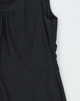 Vintage 00s Esprit Cowl High Neck Dress - M