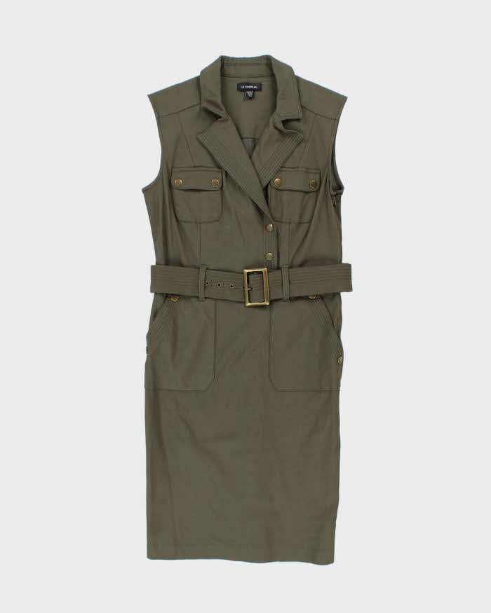 Vintage Y2k 00s Le Chateau Cargo Dress - S