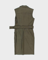 Vintage Y2k 00s Le Chateau Cargo Dress - S