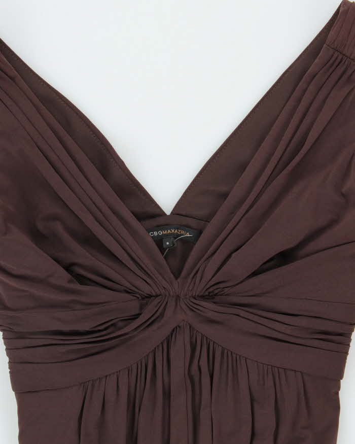 Vintage Y2k 00s BCBG Slinky Maxi Dress - S