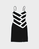 Vintage 90s 00s Joseph Ribkoff Pannel Dress - S
