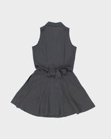 Vintage 1970s McFarland Polka Dot Button-up Mini Dress - M