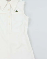 Vintage 1970s Chemise Lacoste Women's Mini Tennis Dress - S