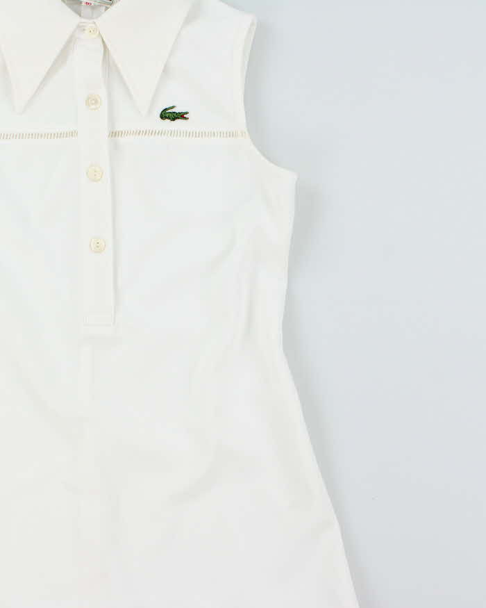 Vintage 1970s Chemise Lacoste Women's Mini Tennis Dress - S