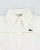 Vintage 1970s Chemise Lacoste Women's Mini Tennis Dress - S