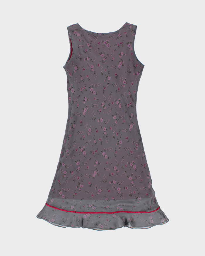 Vintage 1990s New Look Floral Floaty Dress - M