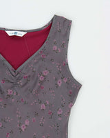 Vintage 1990s New Look Floral Floaty Dress - M