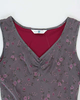 Vintage 1990s New Look Floral Floaty Dress - M